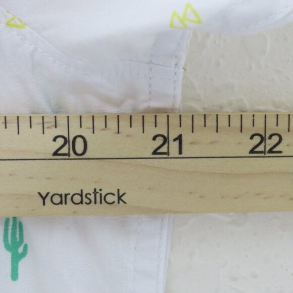 Public‎ Opinion* Men's Short Sleeve Button Down Curved Hem Pocket Shirt~ Medium - Picture 6 of 10